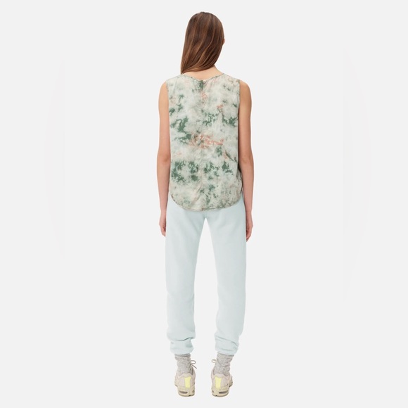 John Elliott BELTED VINTAGE FLEECE SWEATPANTS - SKY - Picture 4 of 13